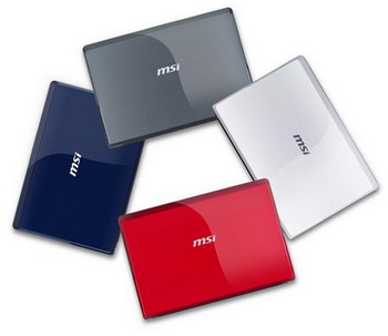 MSI X -Slim X320x340 and Wind u123